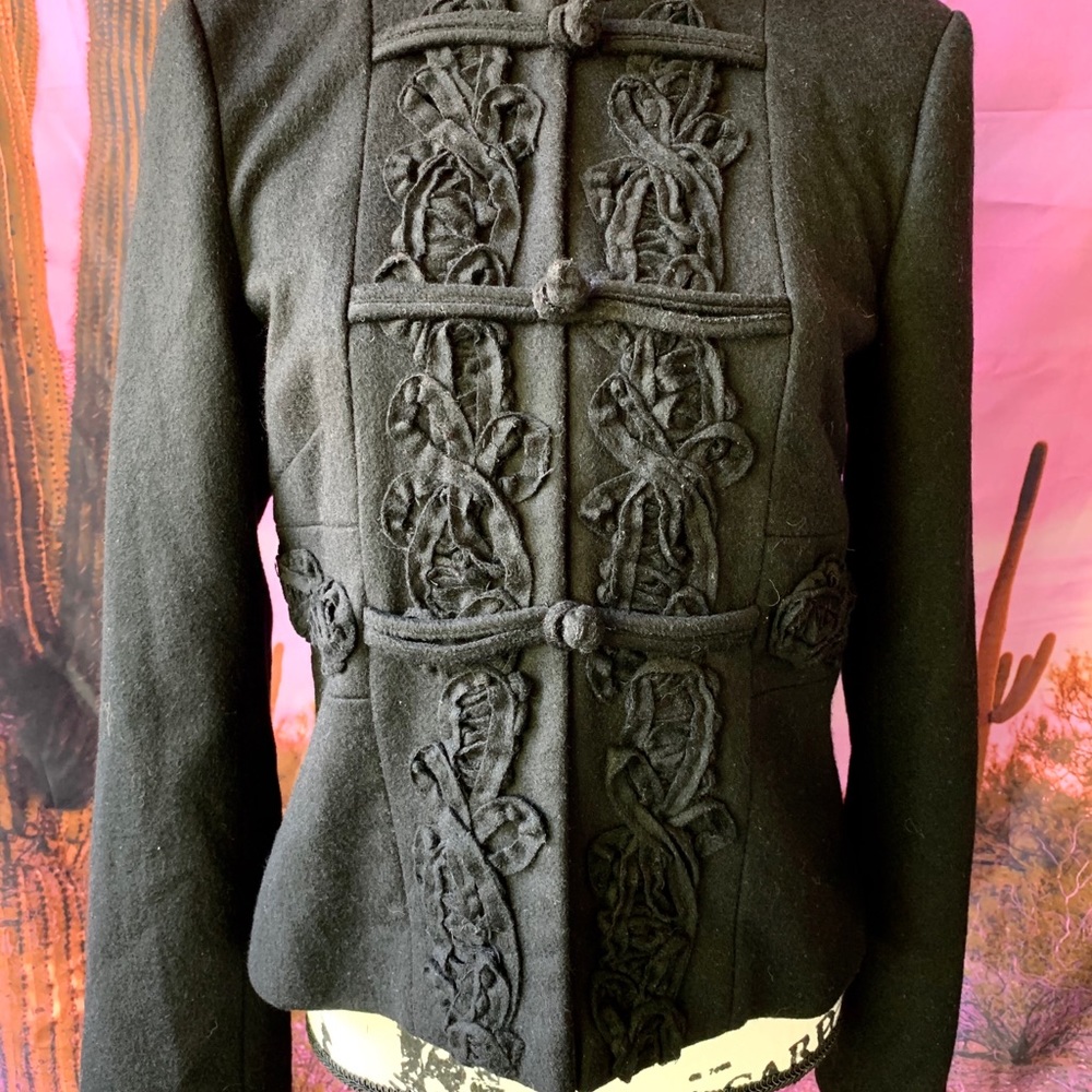 Tibi Wool Blend Military Jacket - Picture 4 of 8